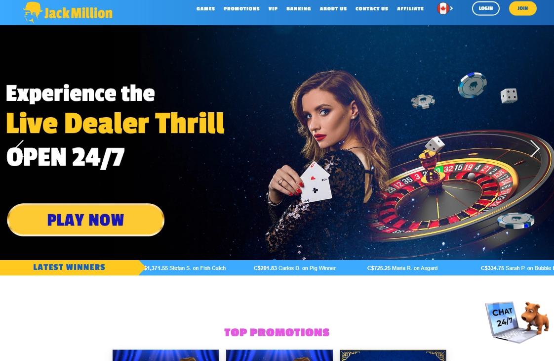 JackMillion Casino